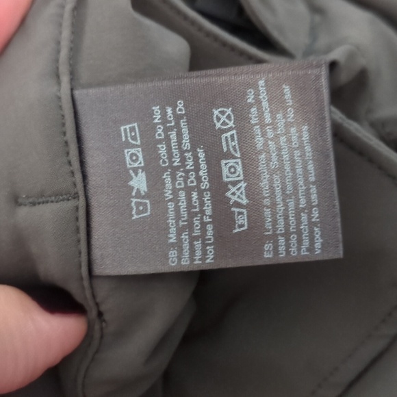 Black Diamond Women's Charcoal Hiking Climbing Outdoor Camping Pants Sz L - Picture 8 of 10